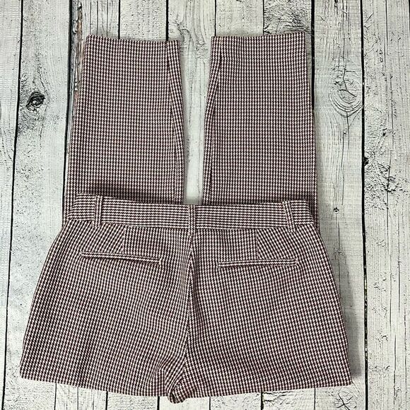 EXPRESS Columnist Ankle Mid Rise Dress Pants - Picture 3 of 5